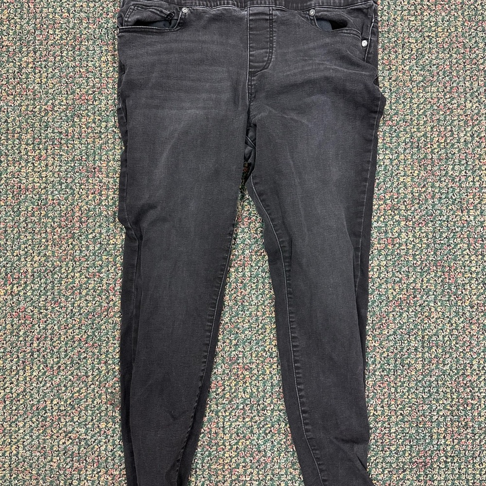 Maurices Charcoal Skinny Jeans